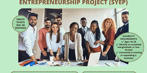 Free 10-Week Youth Entrepreneurship Program in Scarborough
