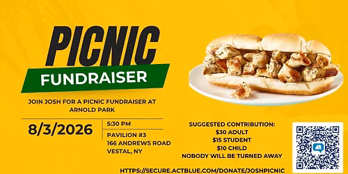 Campaign Picnic Fundraiser