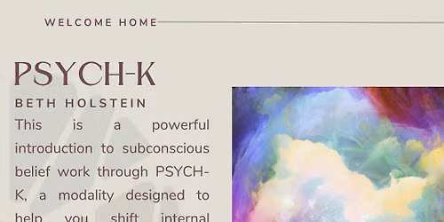 PSYCH-K\u00ae with Beth Holstein