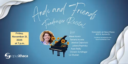 Andi and Friends Fundraiser Recital