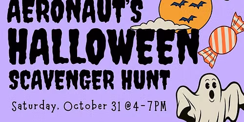 AERONAUT's Halloween Scavenger Hunt