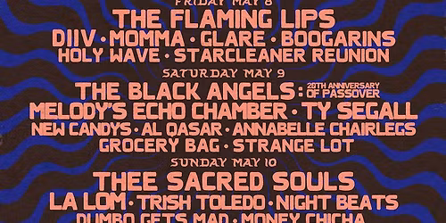 Austin Psych Fest: Thee Sacred Souls  LA Lom  & Trish Toledo - Sunday