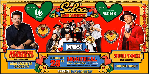 SALSA MOR' CONCERT I Montr\u00e9al