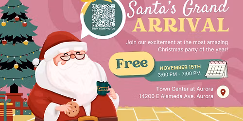 Santa\u2019s Grand Arrival + Kid's Entrepreneur Holiday Market