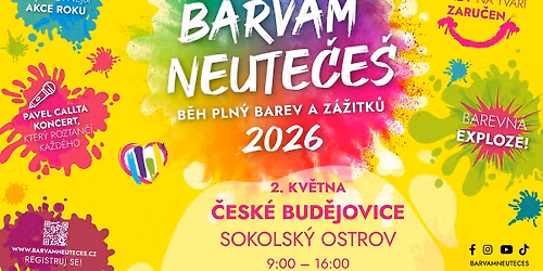 Barv\u00e1m Neute\u010de\u0161 2026 - \u010cesk\u00e9 Bud\u011bjovice