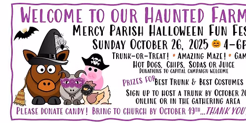 Haunted Farm at Mercy Parish