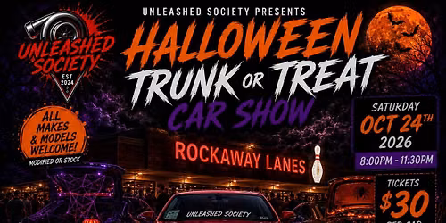 Halloween Trunk or Treat Car Show