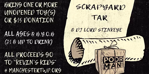 Poor Man NJ Christmas toydrive show 