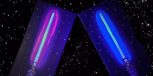 May the Fourth Be With You- Paint your Own UV Lightsabers at Artisan Haven BVL!