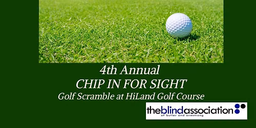 Chip in for Sight Golf Outing 2026
