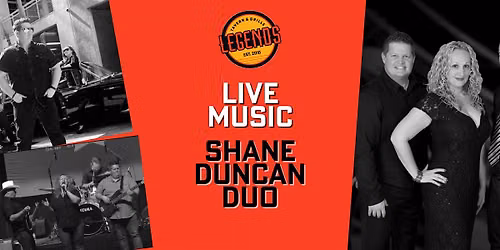 LIVE MUSIC: The Shane Duncan Band Acoustic