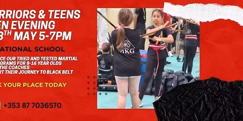 Rush MKG Martial Arts - Open Evening 