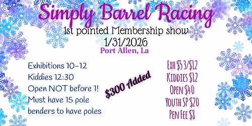 Simply Barrel Racing #1