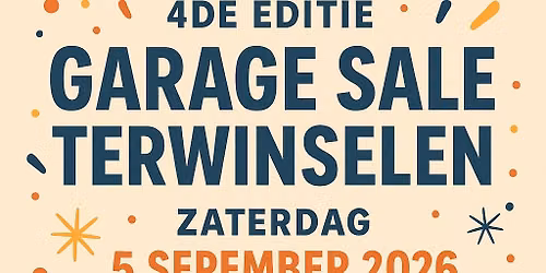 Garagesale Terwinselen