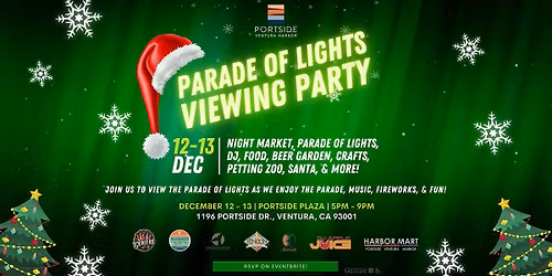 Parade of Lights Holiday Party & Night Market