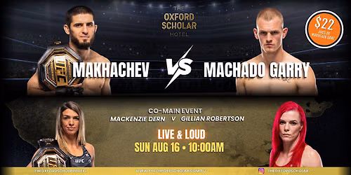UFC 330 - Islam Makhachev vs Ian Machado Garry
