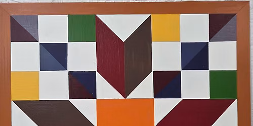 Painted Barn Quilt Class with Sew Blessed Barn Quilts