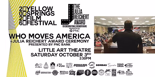 YSFF Presents: Julia Reichert Award + Screening: Who Moves America w\/ Q&A