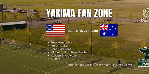Yakima Fan Zone: USA vs Australia
