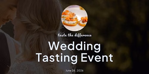 Wedding Tasting Event