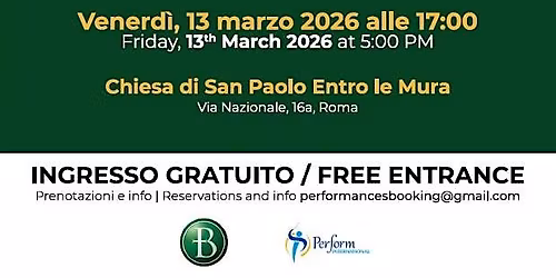 FREE CONCERT IN ROMA - The Briarcrest Choir and Band