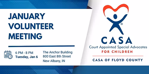 January Volunteer Meeting