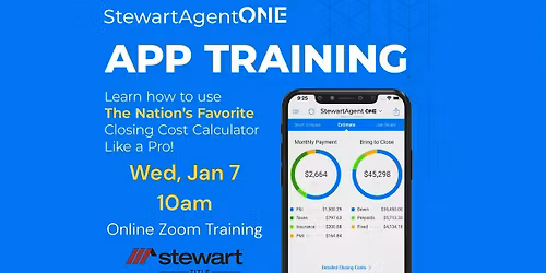 StewartAgentONE APP TRAINING