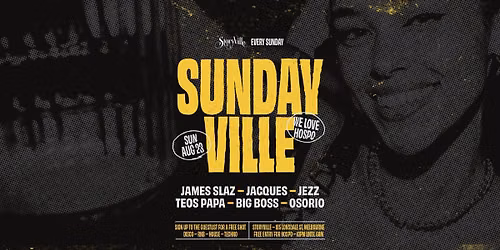 SundayVille \u2022 Aug 23rd