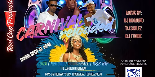 Carnival Reloaded Tampa Carnival Afterparty