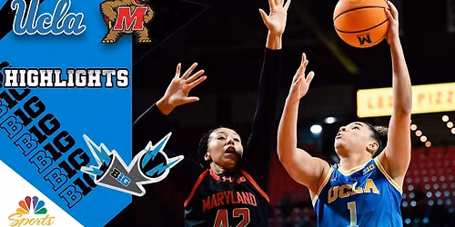 Maryland Terrapins at UCLA Bruins Womens Basketball at Pauley Pavilion - UCLA