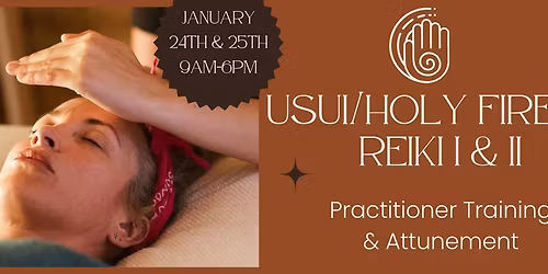 Usui\/Holy Fire\u00ae III Reiki I & II Training