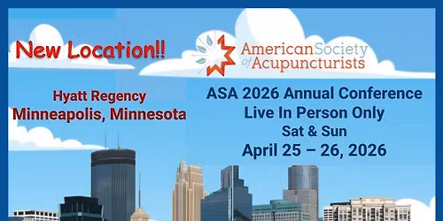 SAVE the DATE: ASA 2026 Annual Conference