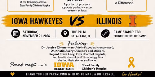 Hawkeye Tailgate for the Kids