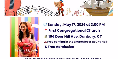 Danbury Symphony Orchestra: Annual Young People\u2019s Concert-A Swashbuckling Musical Adventure! 