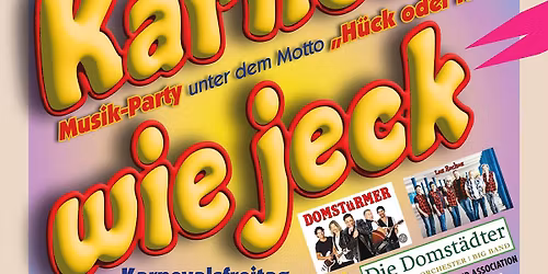 Karneval wie jeck "H\u00fcck oder nie"