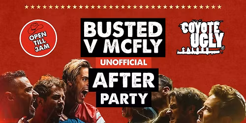 BUSTED V MCFLY OFFICIAL AFTERPARTY