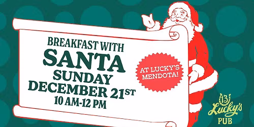 Meet Santa at Lucky's Mendota