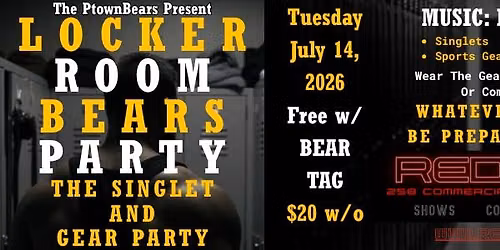 Locker Room Bears Party: The Singlet & Gear Party