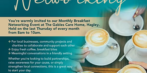 Networking Breakfast At The Gables