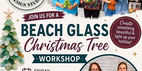 Beach Glass Christmas Tree Workshop