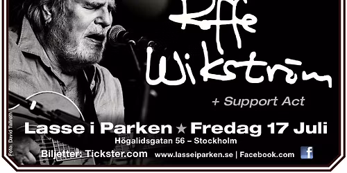 Lasse i Parken Roffe Wikstr\u00f6m med band