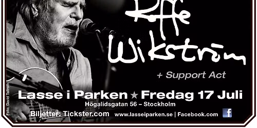 Lasse i Parken Roffe Wikstr\u00f6m med band