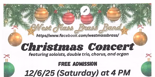 WMBB 2025 Christmas concert at Christ Church Cathedral