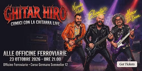 Ghitar Hiro Comici Con La Chitarra Live Alle Officine Ferroviarie!!!