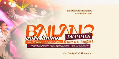 Bailan2 Drammen\/5 weeks from 10. August