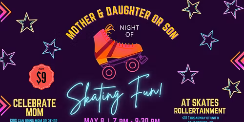 Mother & Daughter or Son Skate Fun