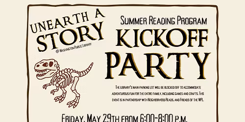 Summer Reading Kick Off Party