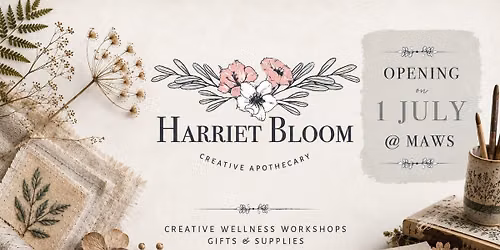Harriet Bloom Creative Apothecary Official Opening Event
