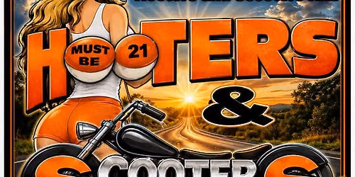 23rd annual Hooters & Scooters run