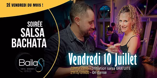 Soir\u00e9e Salsa\/Bachata par BAILASI